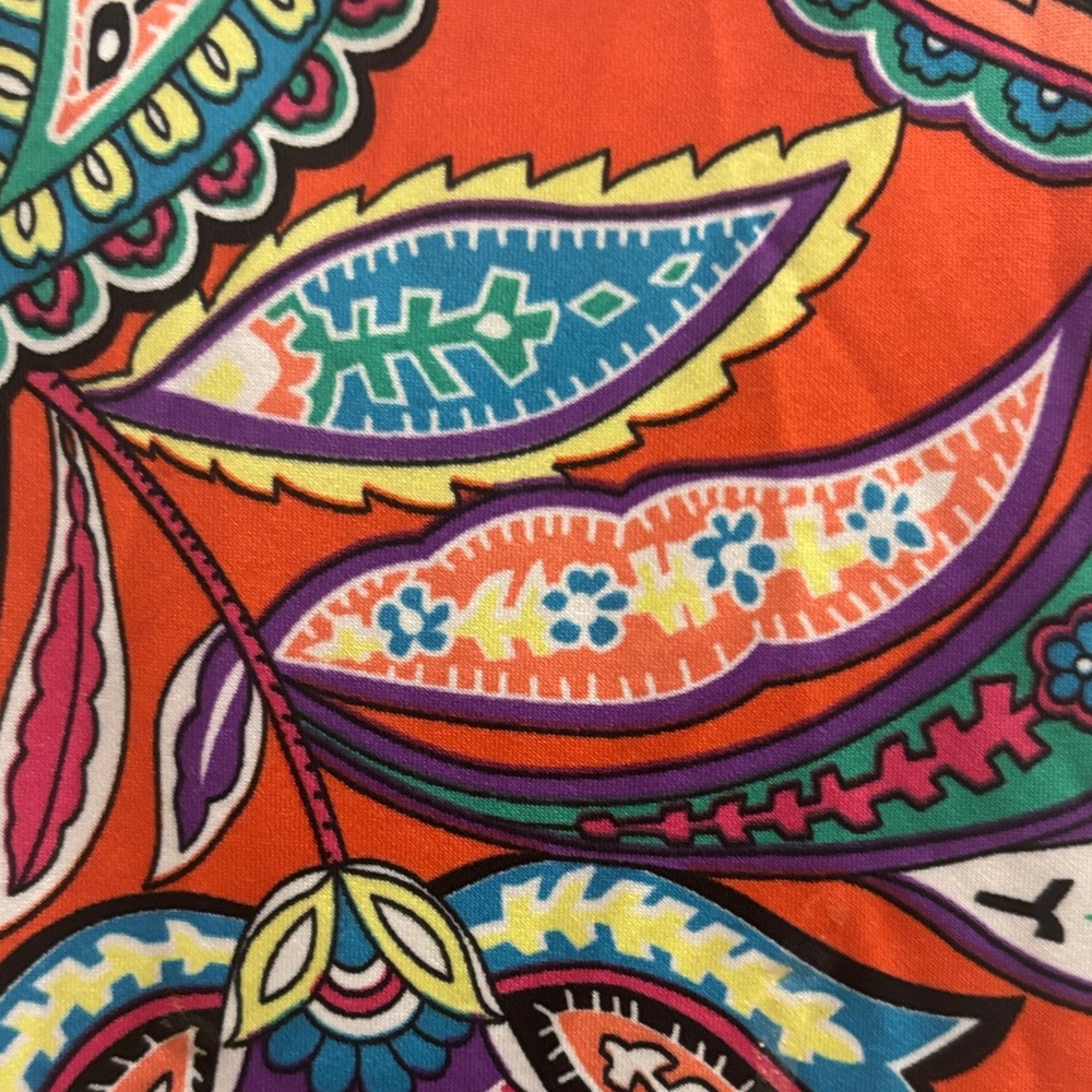 Apt. 9 Paisley Print Sleeveless Dress - Red and Multicolor - Picture 2 of 2